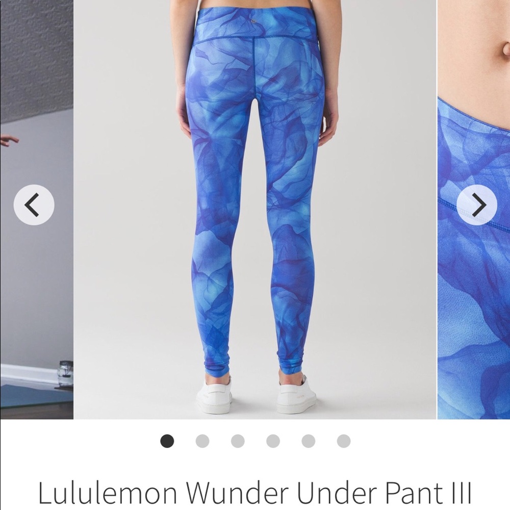Lululemon Wunder Under III - Midnight Legging ~ 6